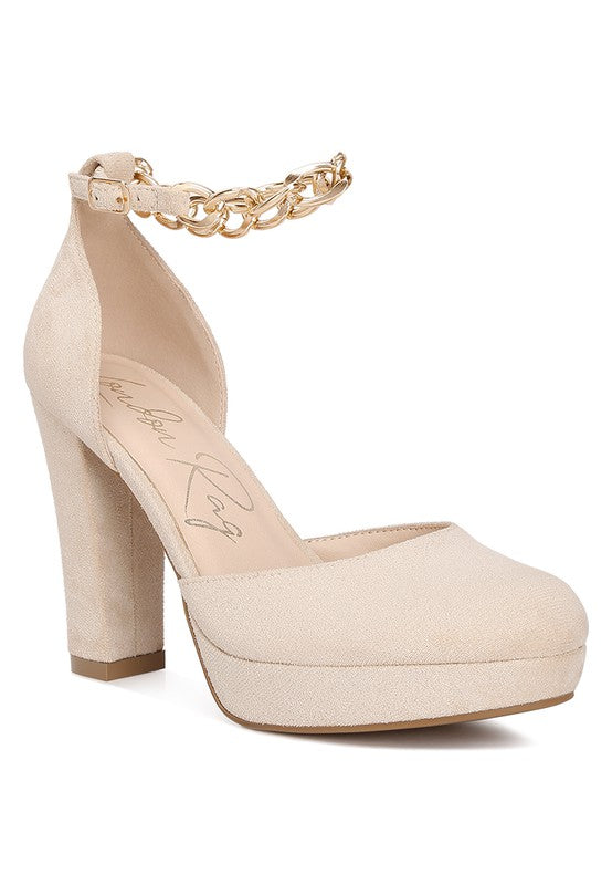 I am Loyal Ankle Strap Platform Sandals