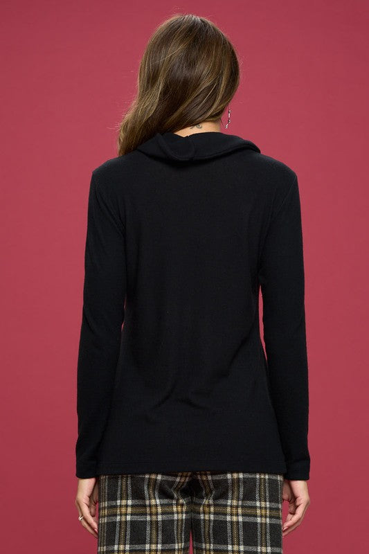 I am Getting Better Every Day Turtleneck Tunic Top