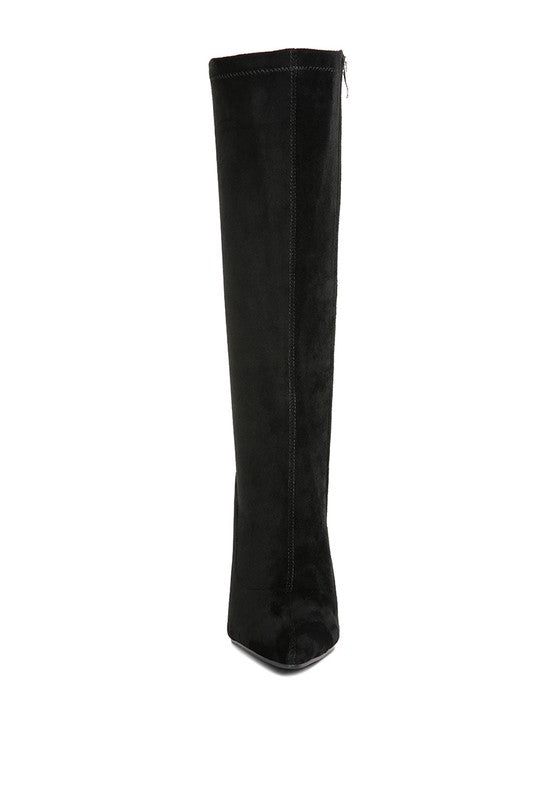 I am Fierce Pointed Flat Boots