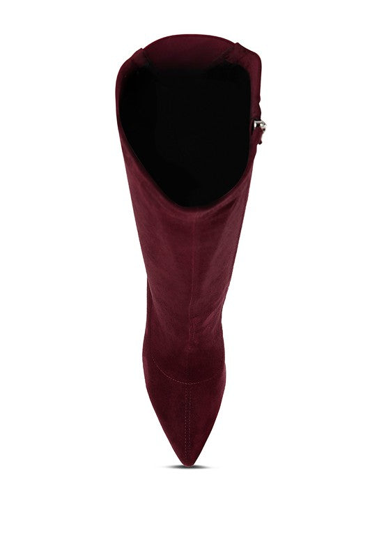 I am Fierce Pointed Flat Boots