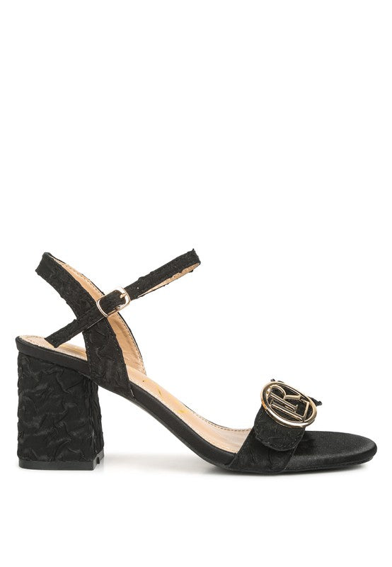 I am Playful Block Heel Sandals