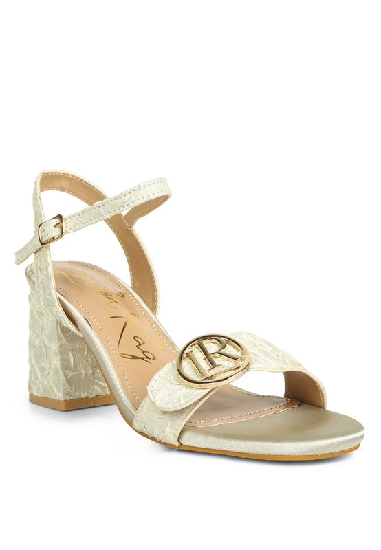 I am Playful Block Heel Sandals