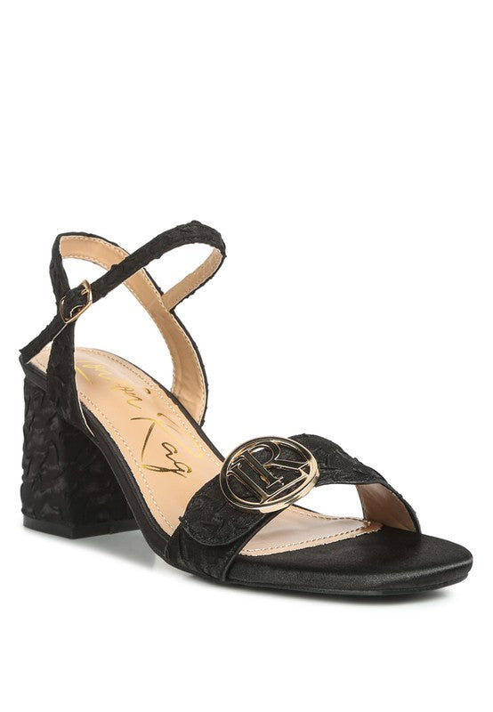 I am Playful Block Heel Sandals