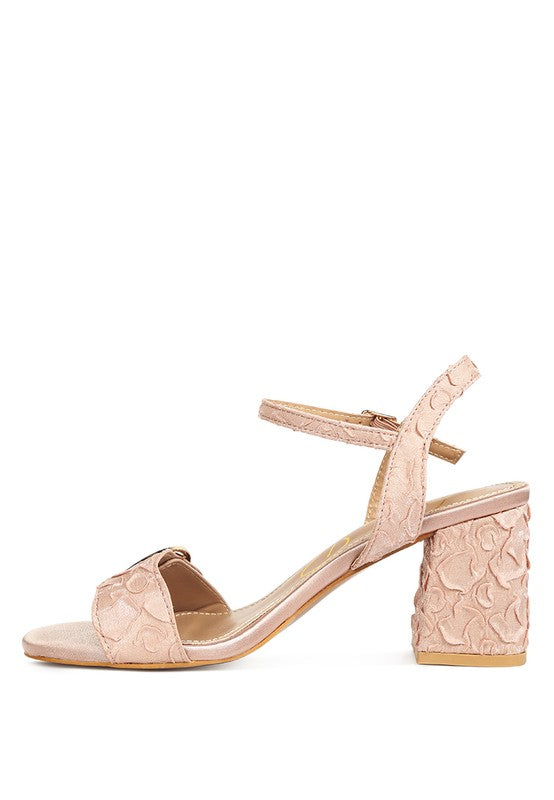 I am Playful Block Heel Sandals