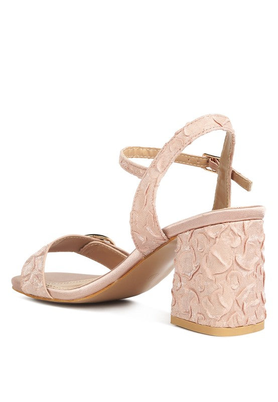 I am Playful Block Heel Sandals