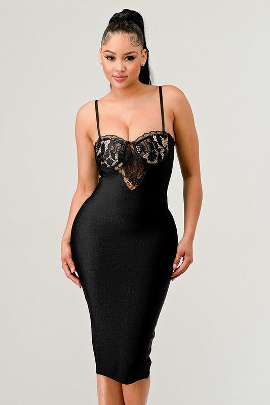 I am Sophisticated Midi Dress