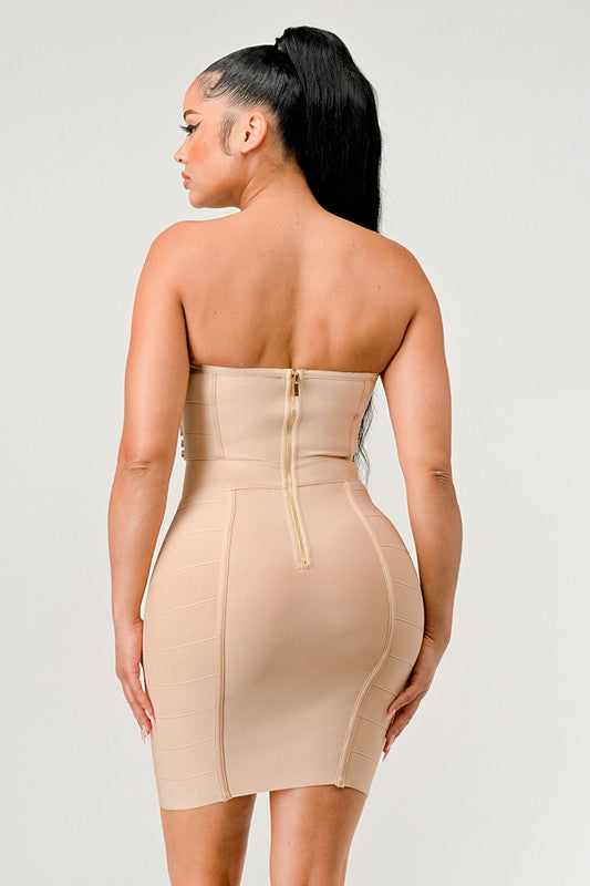 I am Beautiful Bandage Dress