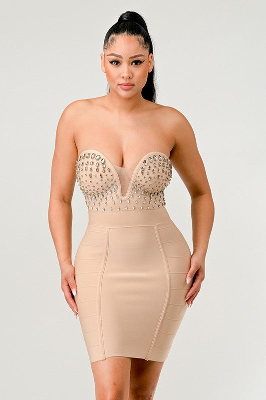 I am Beautiful Bandage Dress