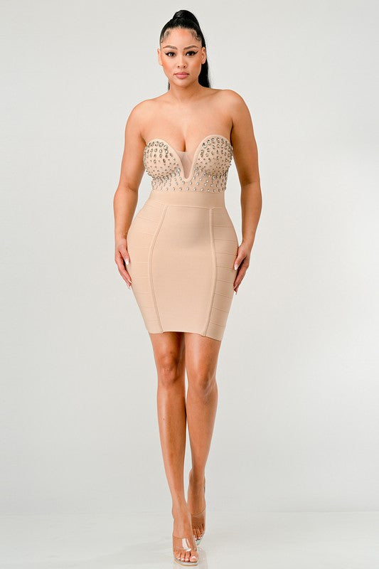 I am Beautiful Bandage Dress