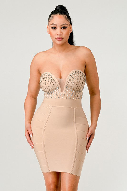 I am Beautiful Bandage Dress