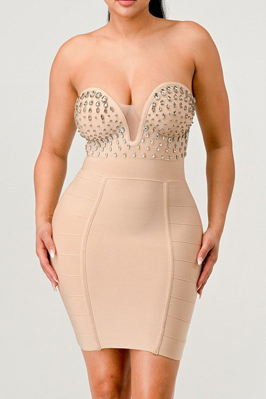 I am Beautiful Bandage Dress