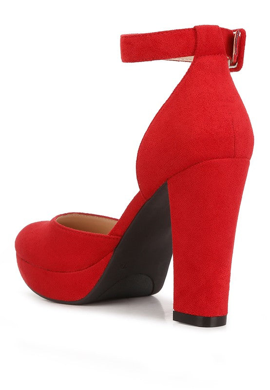 I am Loyal Ankle Strap Platform Sandals