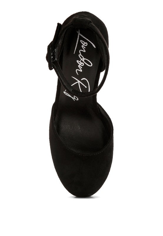 I am Loyal Ankle Strap Platform Sandals