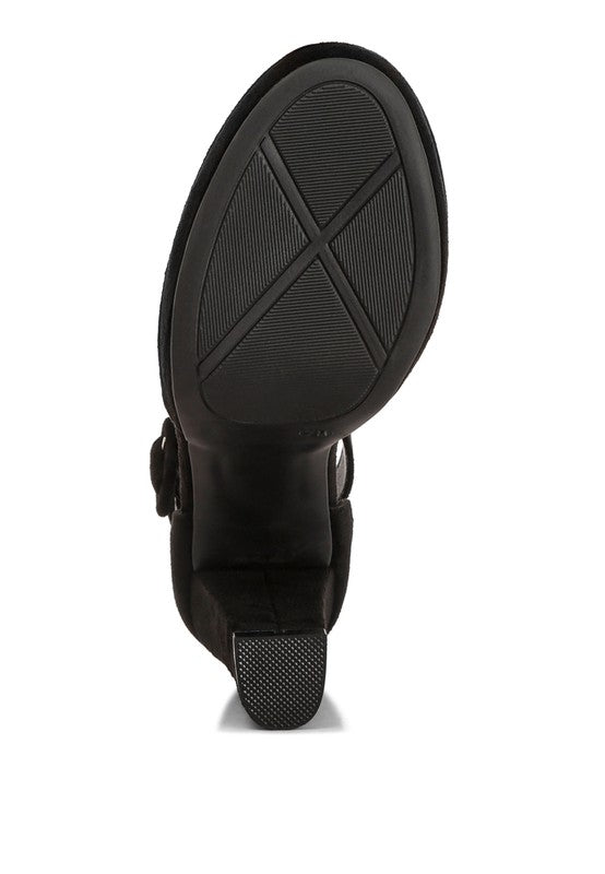 I am Loyal Ankle Strap Platform Sandals