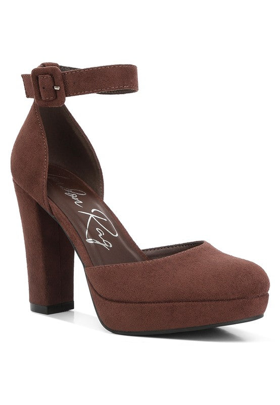 I am Loyal Ankle Strap Platform Sandals