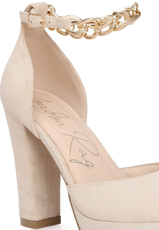 I am Loyal Ankle Strap Platform Sandals