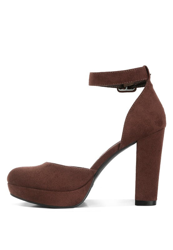 I am Loyal Ankle Strap Platform Sandals