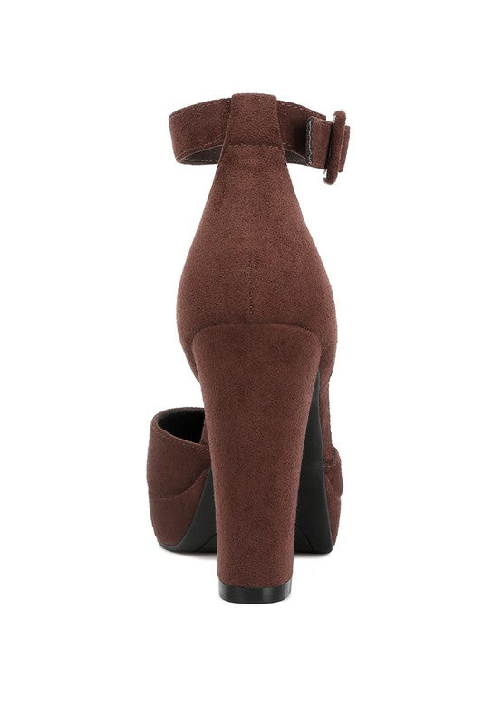 I am Loyal Ankle Strap Platform Sandals