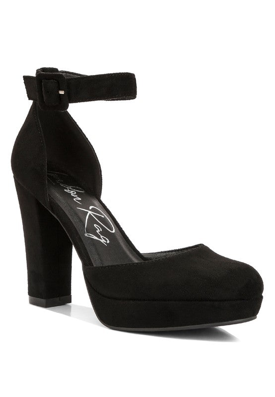 I am Loyal Ankle Strap Platform Sandals