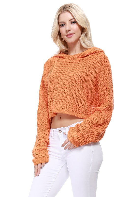 I Have People Who Love Me Crop Hoodie Top