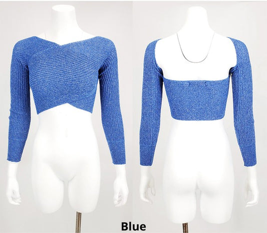 Do Not Let Anyone Limit You Wrap Bolero Sweater