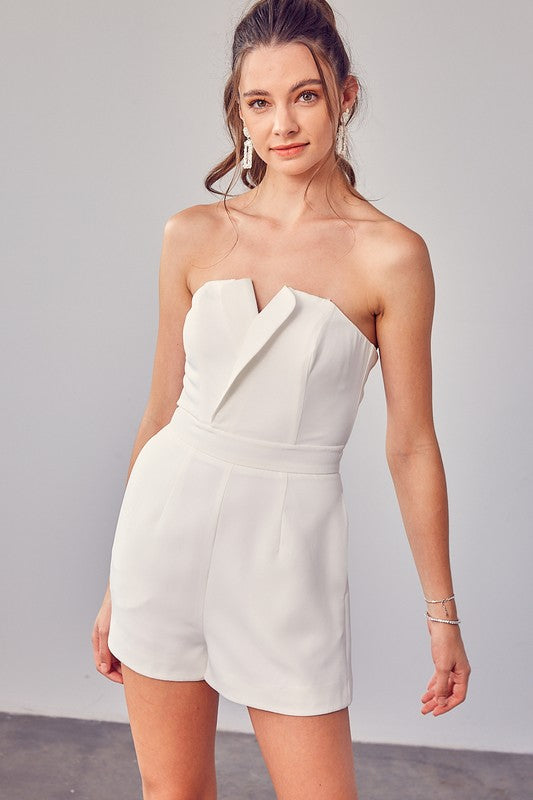 I lack Nothing Off Shoulder Romper