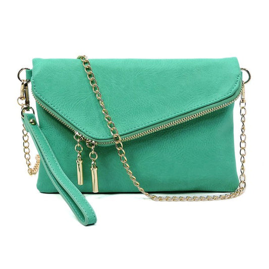 I Love Myself Foldover Clutch