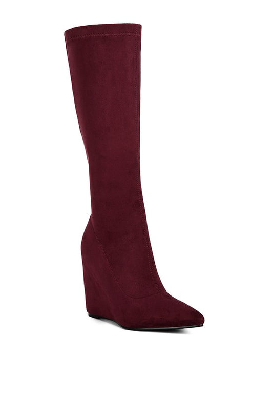 I am Fierce Pointed Flat Boots