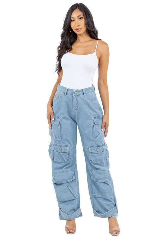 I Don’t Care What People Think Denim Pants
