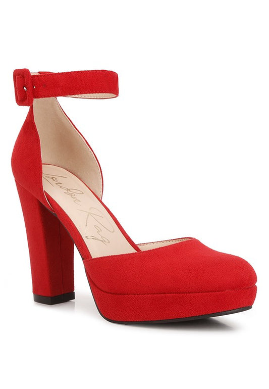 I am Loyal Ankle Strap Platform Sandals